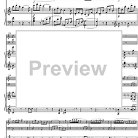 Piano Trio No. 5 C Major KV548 - Score