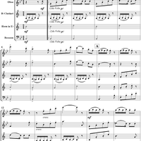 Suite for Woodwind Quintet, No. 3: Finale - Score