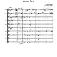 Lohengrin Prelude to Act III - Score
