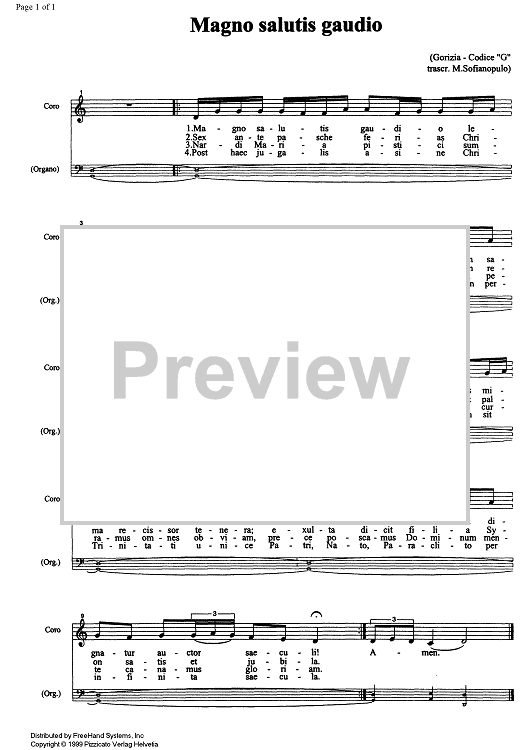 Magno salutis gaudio