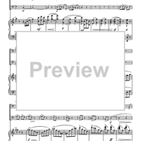 Trio, Op. 61 - Piano Score