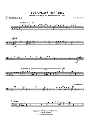Yuba Plays the Tuba (When Yuba Plays the Rhumba on the Tuba) - Euphonium 2 BC/TC