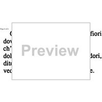 O verde prato, o vaghi allegri fiori