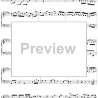 Capriccio for Clavier in E Major  (BWV 993)