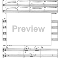 Petit quartet de corda (Little string quartet) - Score