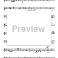 Aria - Duet from Cantata No. 78 - Clarinet 3 in Bb