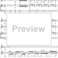 D'Inibaca Donzella: No. 2 from "La donna del lago", Act 1 - Score