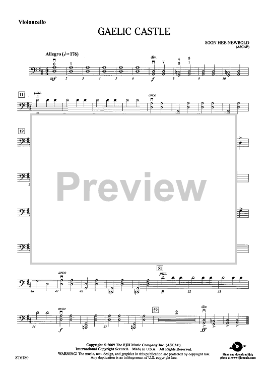 Gaelic Castle - Violoncello