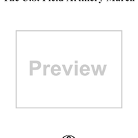 The U.S. Field Artillery March - Cello