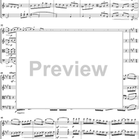 String Quartet No. 2, Movement 3 - Score