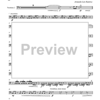 Fanfare for Brass and Percussion - Trombone 2