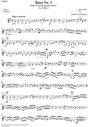 Duet No. 1 - Violin 2
