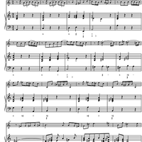 Sonata a minor - Score