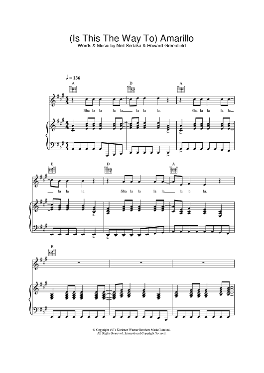 (Is This The Way To) Amarillo