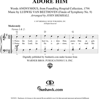 Praise the Lord, Ye Heavens, Adore Him