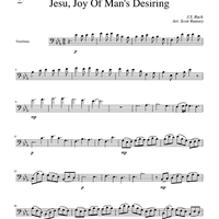 Jesu, Joy of Man's Desiring - Trombone