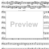 Partita No. 6 - Bass