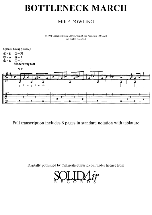 Bottleneck March (With Embedded Audio)