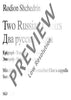Two Russian Choirs - Score
