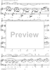 Violin Sonata in A Major, Movement 2 - Piano Score