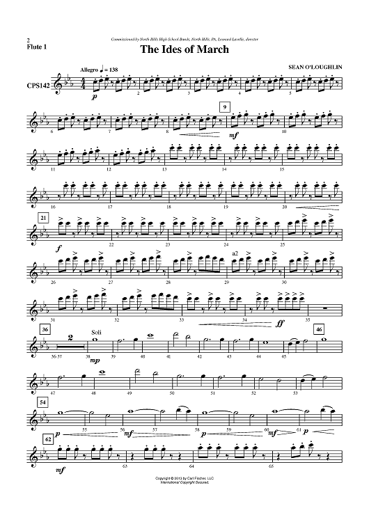 The Ides of March - Flute 1