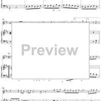 Suite No. 13 in D Major - Piano Score