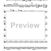 Quintet in the Key of Flexible (TWV 44:11) - Viola 1 (for Violin 3)