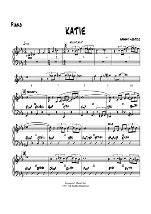 Katie - Piano
