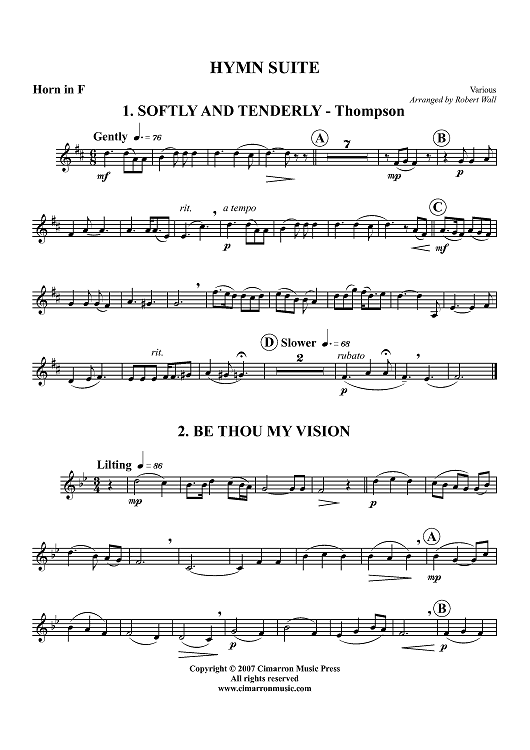 Hymn Suite - Horn in F
