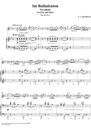 Im Balladenton - Piano Score