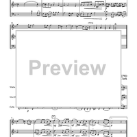 Prelude to Postlude: Ceremonial Music for String Trio - Score
