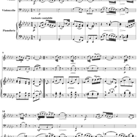 Piano Trio in E-flat Minor, HobXV/31 - Piano Score