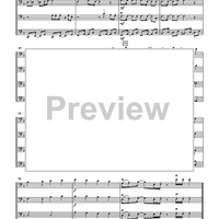 A Cello Christmas for Cello Quartet - Score
