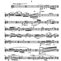 Quartet (Clarinet quartet) Op.26 - Clarinet in B-flat