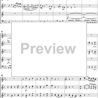 Divertimento No. 3 in E-Flat Major, K166 (K159d) - Score