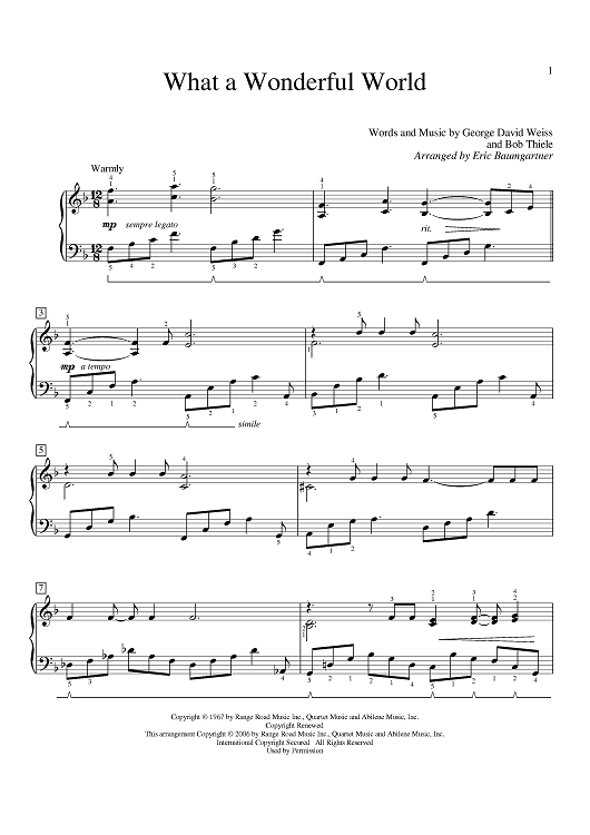 What A Wonderful World