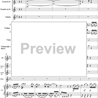 Recitative and Aria: Dalla sponda tenebrosa, No. 4 from "Lucio Silla", Act 1 - Full Score
