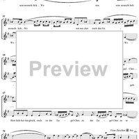 "Die Armut, so Gott auf sich nimmt", Duet, No. 5 from Cantata No. 91: "Gelobet seist du, Jesu Christ" - Soprano and Alto