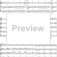 Quintet in C Major, Movement 3 - Score