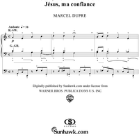 Jesus, My Trust, from "Seventy-Nine Chorales", Op. 28, No. 45