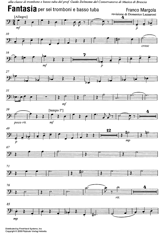 Fantasia - Trombone 4