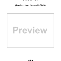 Jauchzet dem Herrn alle Welt, Op. 69, No. 2