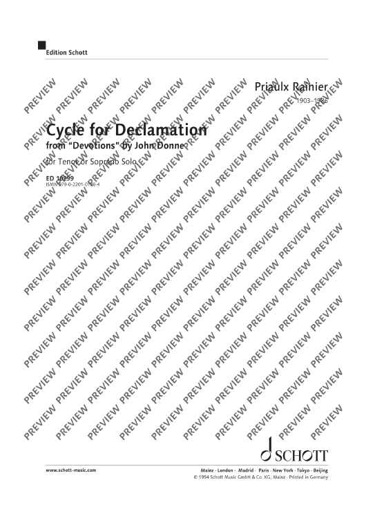 Cycle for Declamation