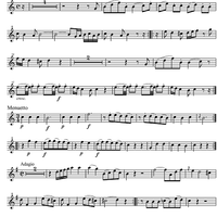 Divertimento No. 5 C Major KV187 - Flute 2