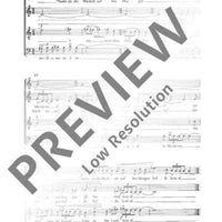 Psalm 130 - Choral Score