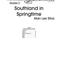 Southland In Springtime - Score