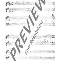 Organ Concerto No. 8 A Major in A major - Organ Reduction