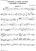 Sixteen Artistic Etudes for the Saxophone: Etudes 9 - 16