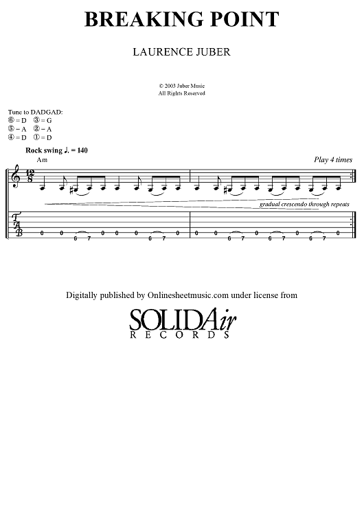 Breaking Point (With Embedded Audio)