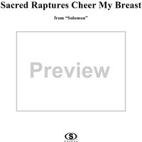 Solomon, "Sacred raptures cheer my breast"